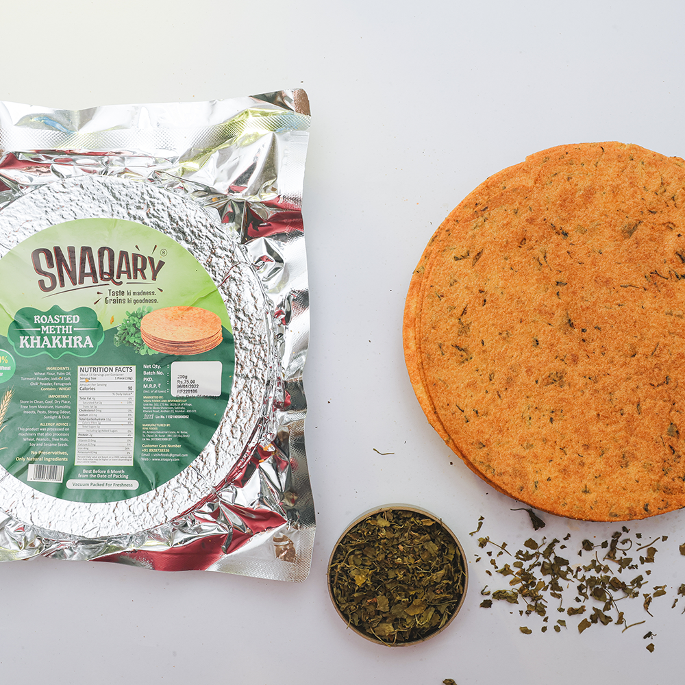 Roasted Methi Khakhra-200g