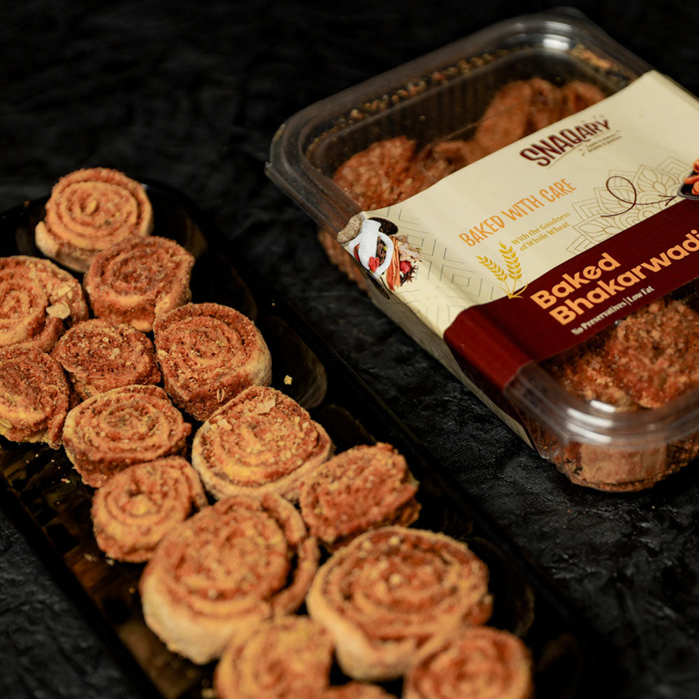Baked Bhakarwadi