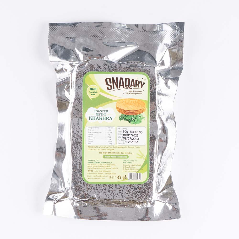 Roasted Methi Mobile Khakhra-80g