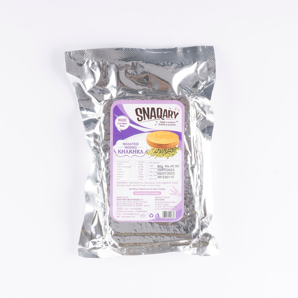 Roasted Whole Wheat Khakra Mobile Combo (Pack Of 10)