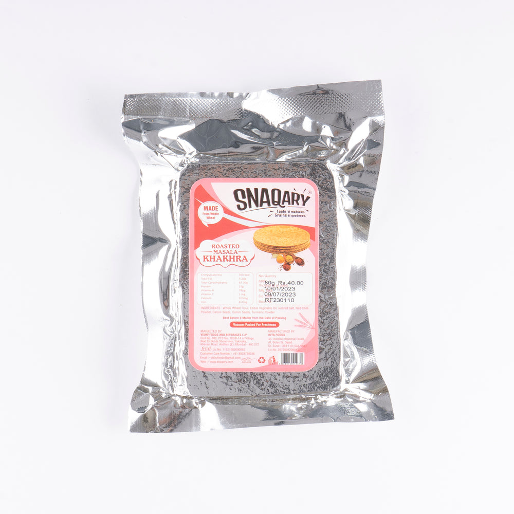 Roasted Whole Wheat Khakra Mobile Combo (Pack Of 10)