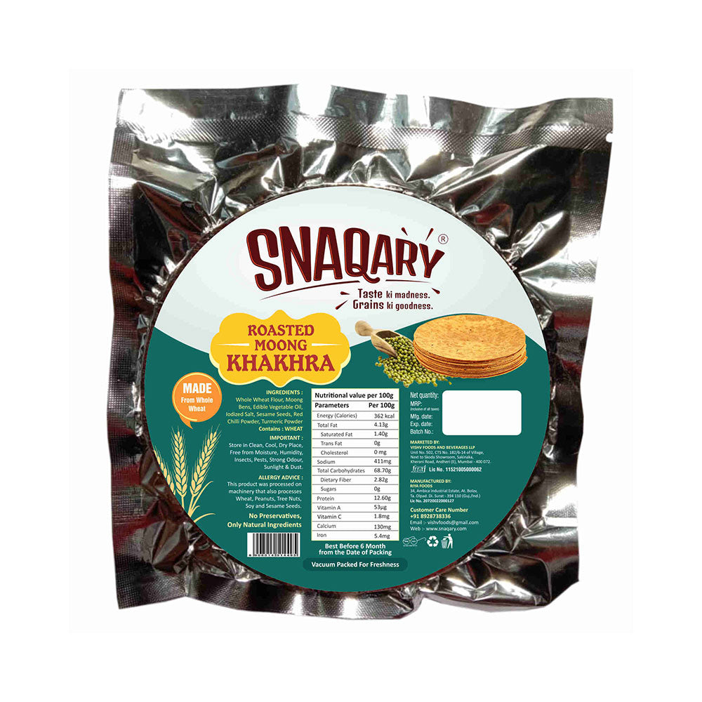 Roasted Moong Khakhra-200g
