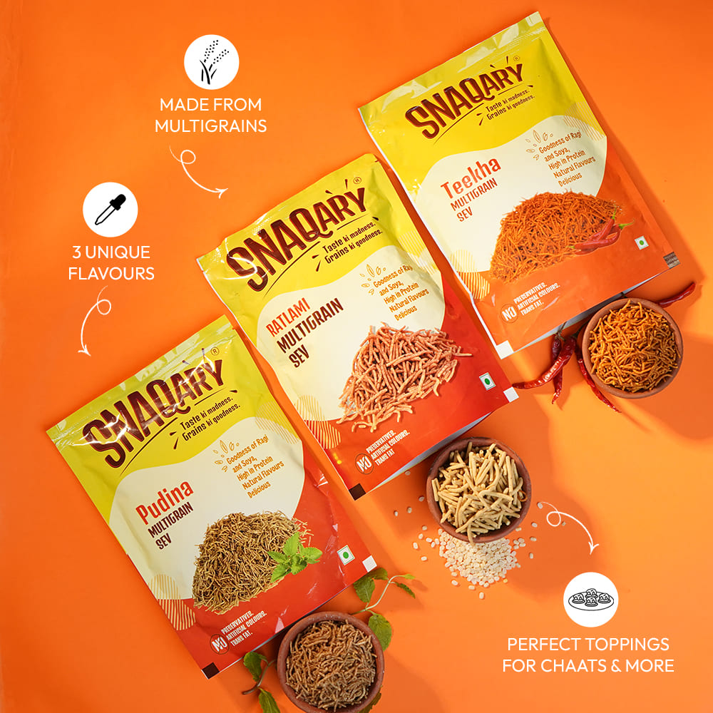 Multigrain Sev Combo - Pack of 3