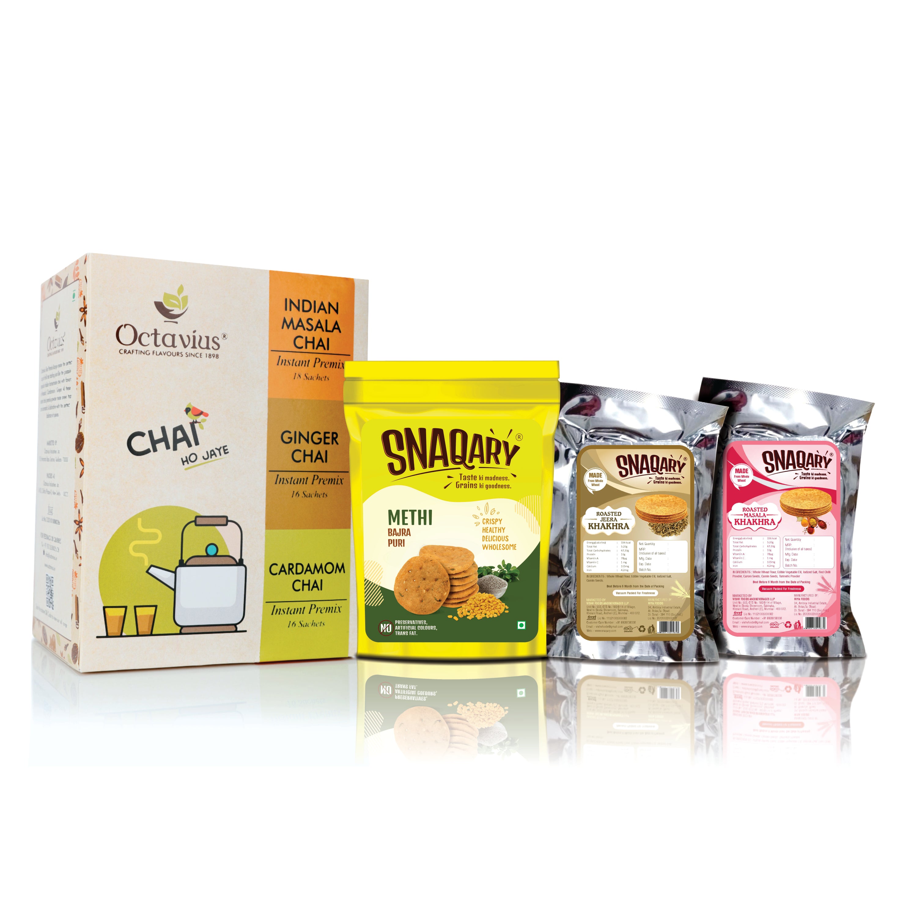 Holiday Tea & Snacks Combo