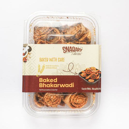 Baked Bhakarwadi