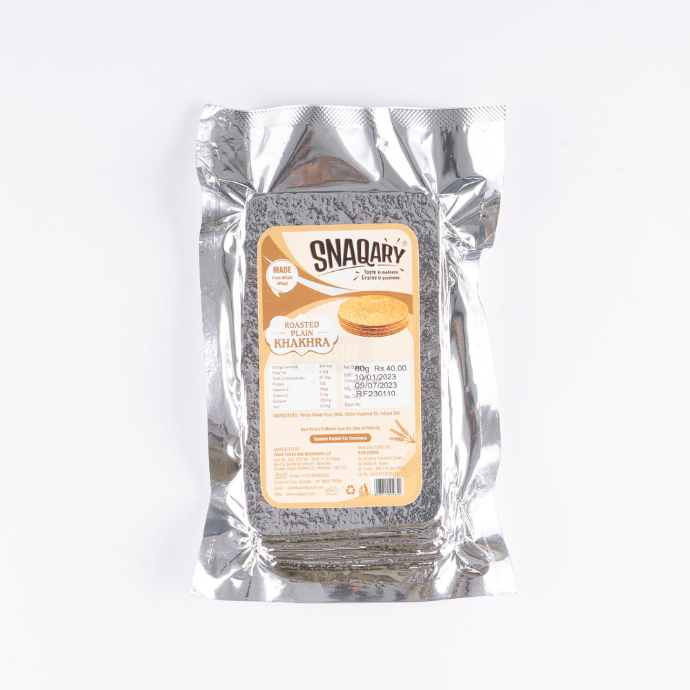 Roasted Whole Wheat Khakra Mobile Combo (Pack Of 10)