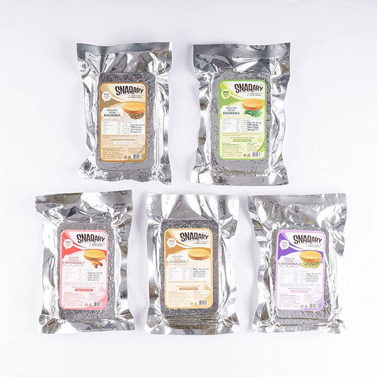 Roasted Whole Wheat Khakra Mobile Combo (Pack Of 10)