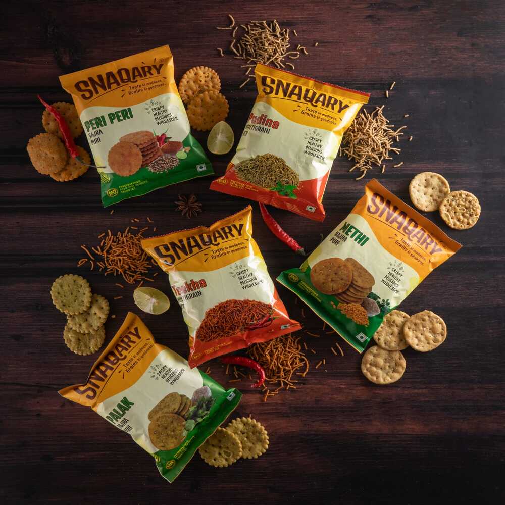 Sev and Puri Combo pack of 5